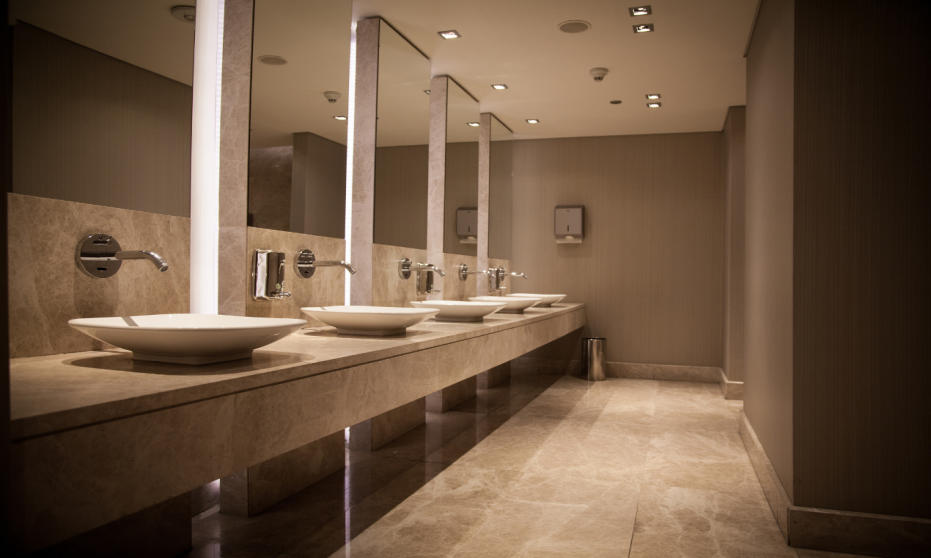 Commercial Restroom Cleaning Service